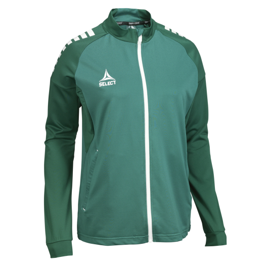 Тренувальна кофта SELECT Spain v25 training zip jacket woman Green
